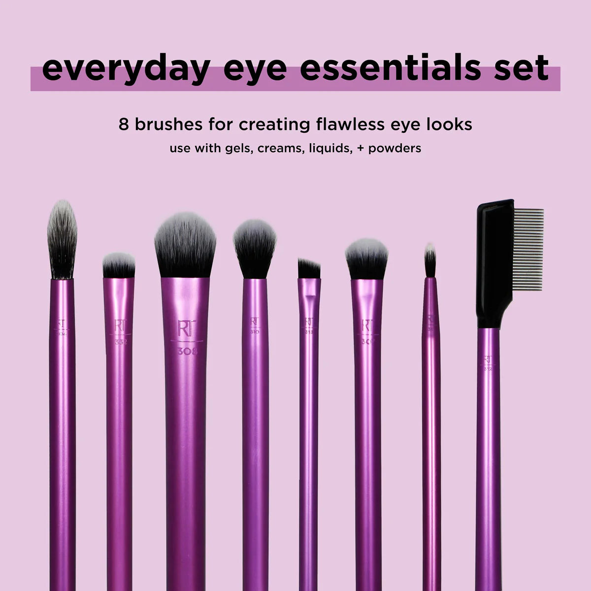 Everyday Eye Essentials Brush Set-Real Techniques