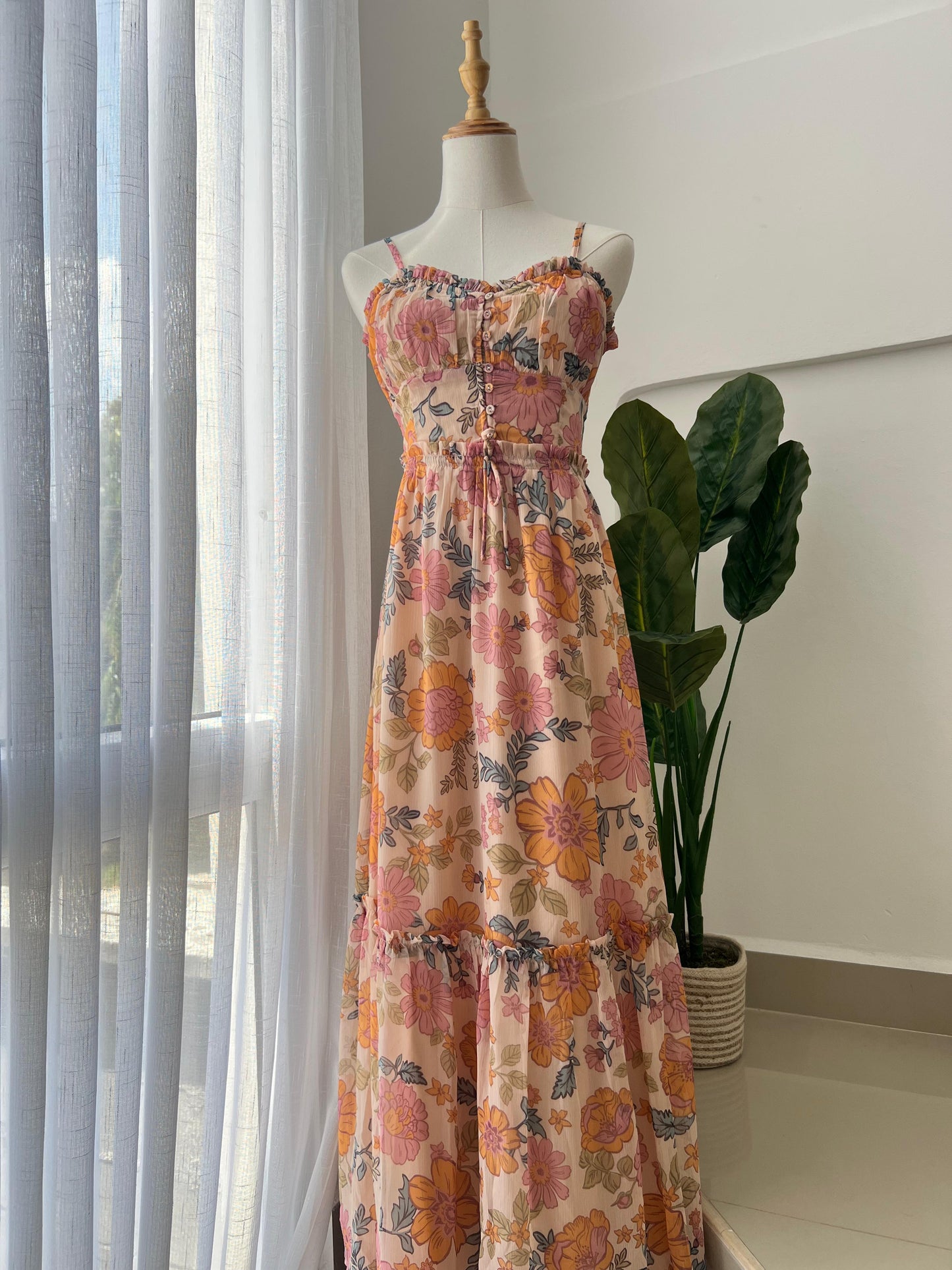 Dress- Rosa Coral