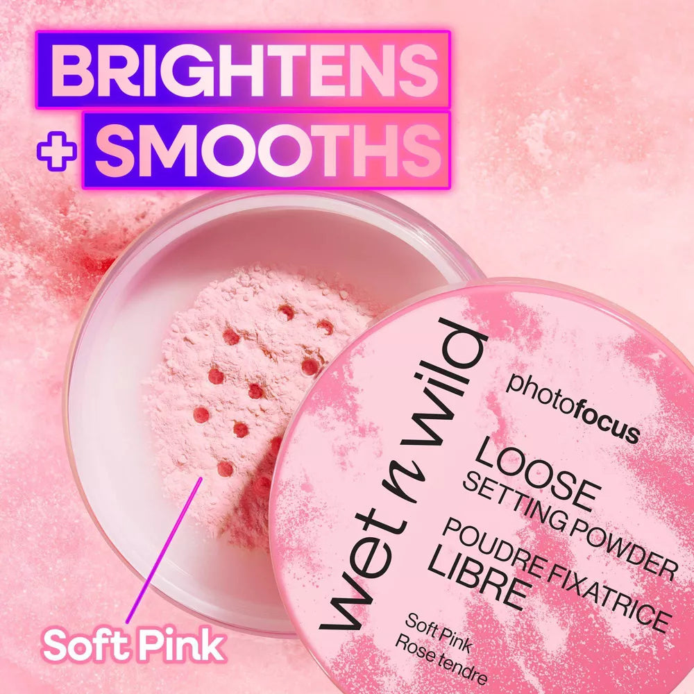 Wet n Wild Photo Focus- Loose Setting Powder Soft Pink