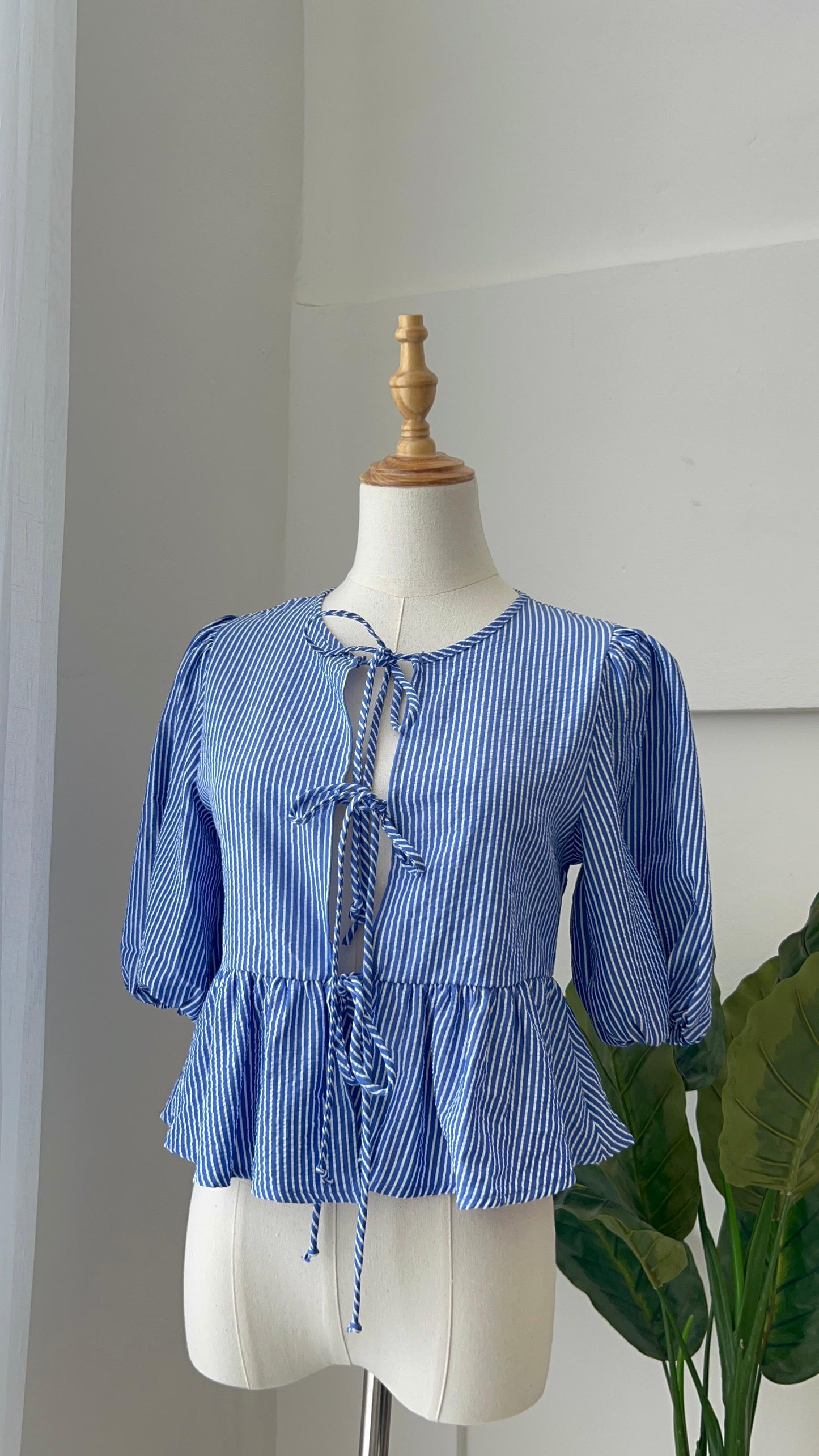 Blusa Lazos & Rayas