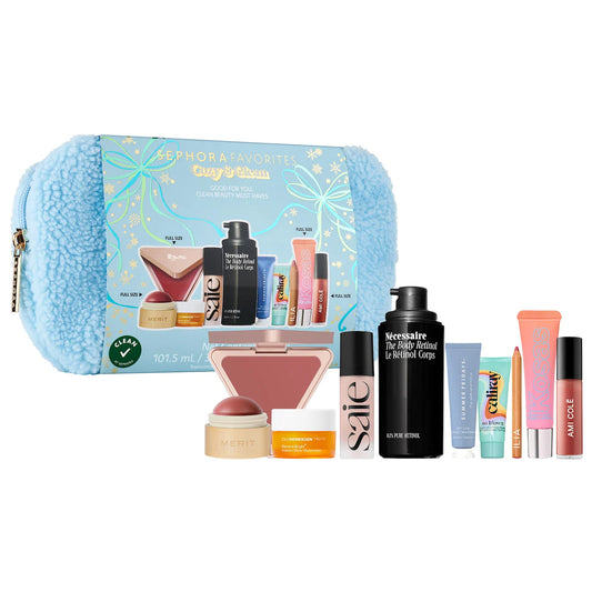 Sephora Favorites- Cozy, Clean Makeup and Skincare Set